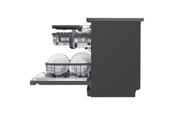 Dishwasher 14 places / Smart rack / Less noise /, Dual wash logic / Turbo cycle / Direct drive motor / Black color - Image 13