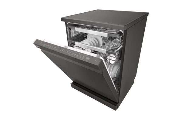 Dishwasher 14 places / Smart rack / Less noise /, Dual wash logic / Turbo cycle / Direct drive motor / Black color - Image 9