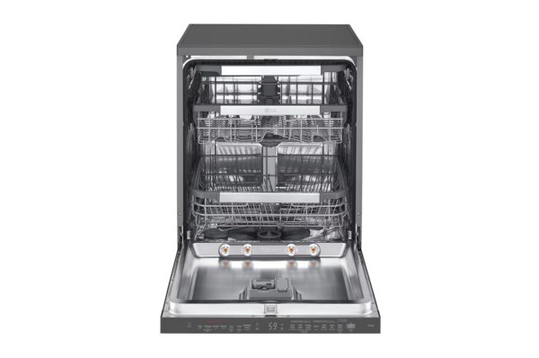 Dishwasher 14 places / Smart rack / Less noise /, Dual wash logic / Turbo cycle / Direct drive motor / Black color - Image 3