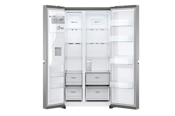 Refrigerator Side by Side 28.2 Cu.ft. / Hollow Handle / Hygiene Fresh / Wi-Fi, Steel color - Image 9