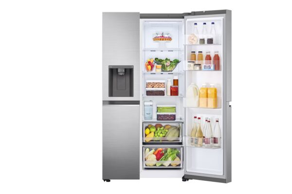 Refrigerator Side by Side 28.2 Cu.ft. / Hollow Handle / Hygiene Fresh / Wi-Fi, Steel color - Image 4