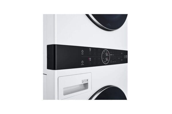 WashTower™ Front Load Single Unit with Center Control Panel 21 KG Washer & 16 KG Dryer / White color - Image 9