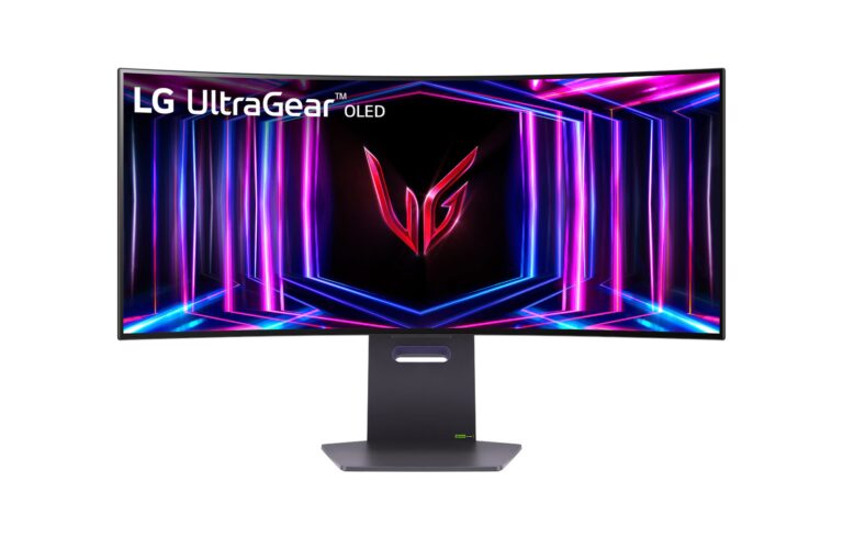 شاشة ألعاب منحنية مقاس 34 بوصة UltraGear™ OLED WQHD 240 هرتز 0.03 مللي ثانية متوافقة مع G-Sync 800R