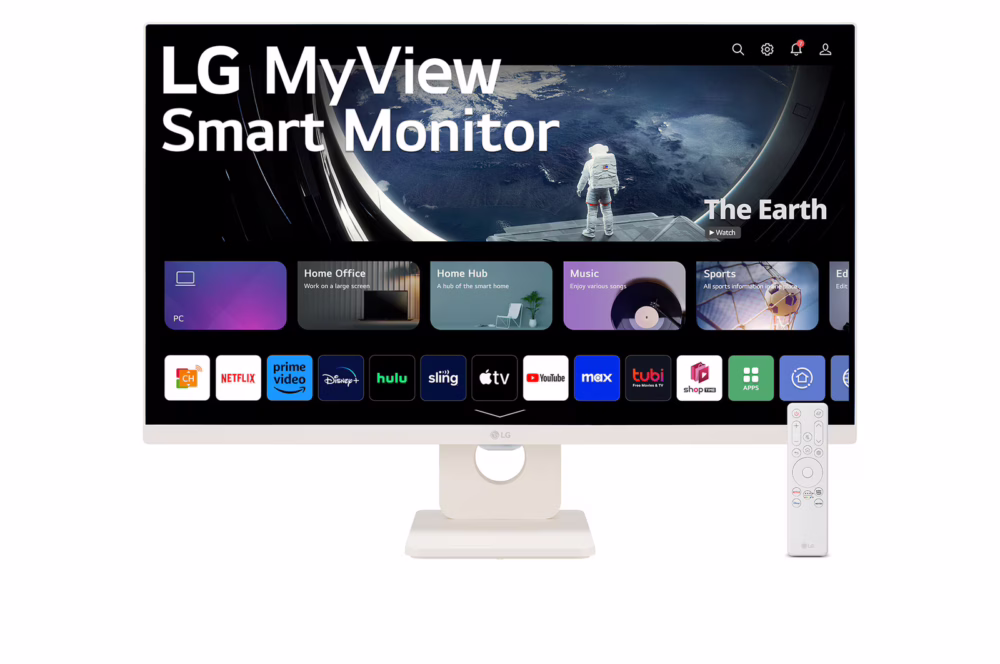 شاشة مع webOS سمارت IPS بدقة Full HD مقاس 27 بوصة