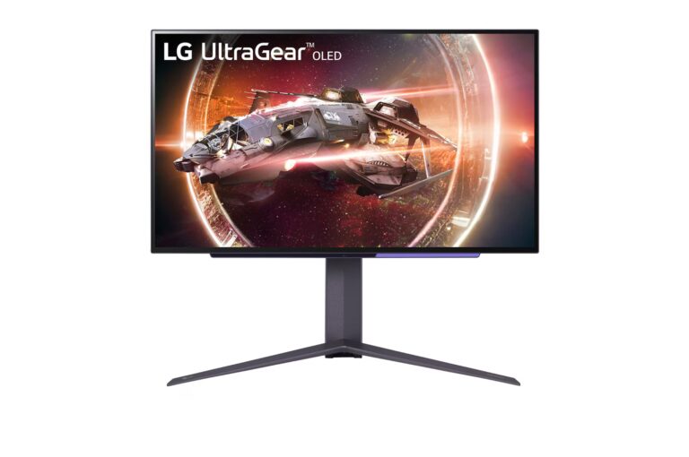 شاشة ألعاب UltraGear™ OLED QHD مقاس 27 بوصة وتردد 0.03 مللي ثانية متوافقة مع G-Sync مع HDR أسود حقيقي 400