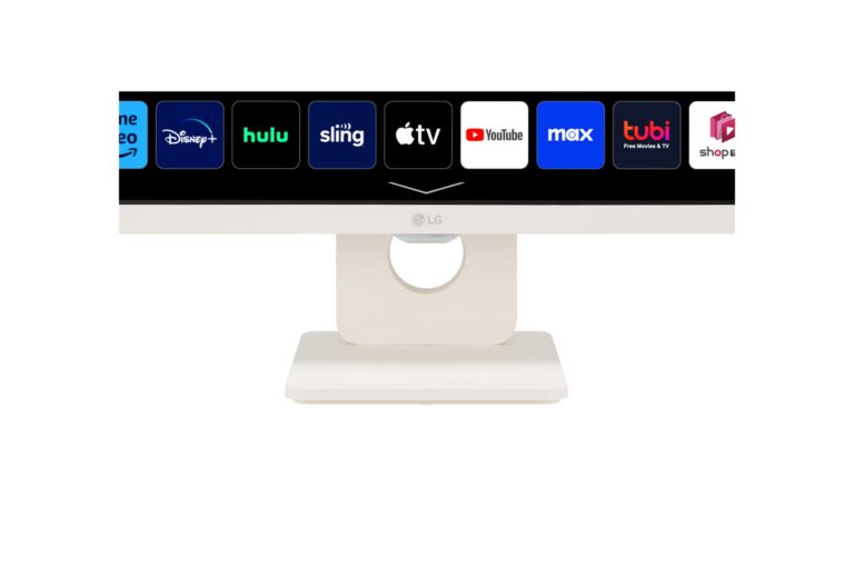 Smart monitor with WebOS operation system IPS 27” Full HD