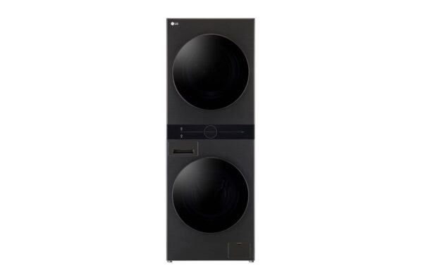 ⁦وحدة واحدة تحميل أمامي LG WashTower ™ مع لوحة تحكم بالمنتصف 13 كجم غسالة و 10 كجم مجفف / ستيل⁩ - الصورة ⁦7⁩