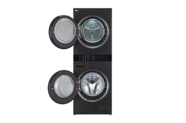 ⁦وحدة واحدة تحميل أمامي LG WashTower ™ مع لوحة تحكم بالمنتصف 13 كجم غسالة و 10 كجم مجفف / ستيل⁩ - الصورة ⁦8⁩