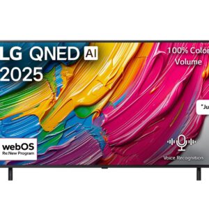 55 inch LG QNED AI QNED80 4K Smart TV AI Magic remote HDR10 webOS25 2025